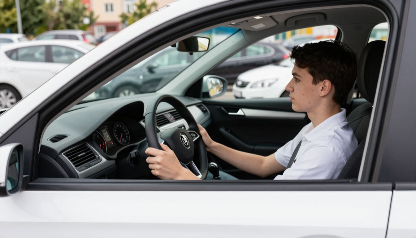 вождение к городе