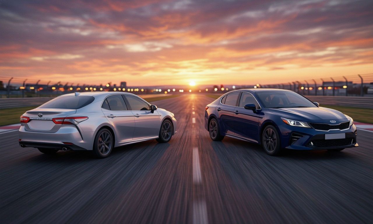 Toyota Camry против Kia K5